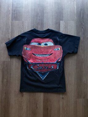Cars X CVLA Lightning McQueen Graphic Tee | Uncommon Y2K Print